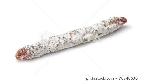 Catalan thin dry cured pork sausage Fuet Catalan thin dry cured pork sausage Fuet 70548636
