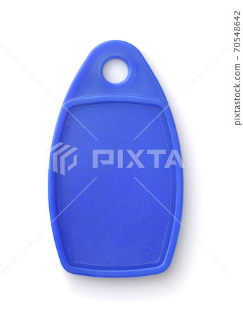 Blue plastic RFID key tag Blue plastic RFID key tag 70548642