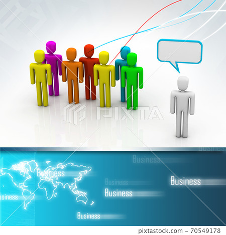 Communication concept Communication concept 70549178