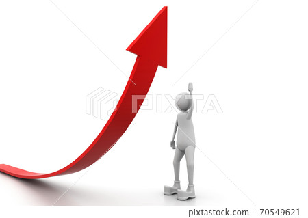 Simplified man Point Top - Stock Illustration [70549621] - PIXTA