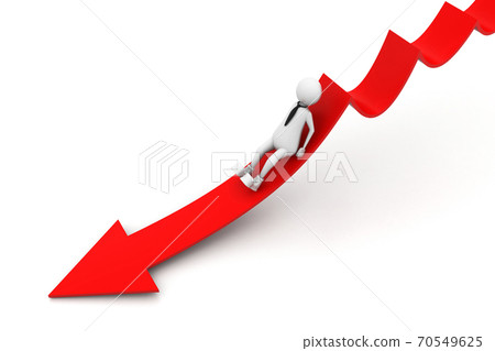 Sliding from arrow of breakdown Sliding from arrow of breakdown 70549625