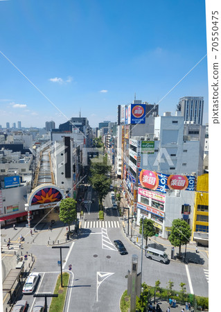 A bird's-eye view of Kamata Station West Exit Shopping Street A bird's-eye view of Kamata Station West Exit Shopping Street 70550475