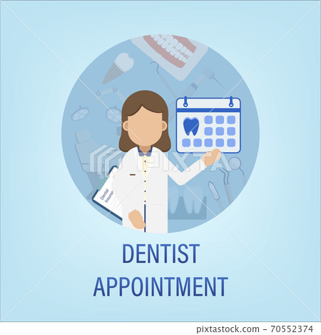 Dentist appointment concept Dentist appointment concept 70552374
