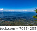 和歌山縣夏天的海和晴朗的天氣 70554255