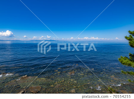 Wakayama Prefecture Summer sea and fine weather Wakayama Prefecture Summer sea and fine weather 70554255