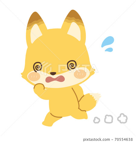 Running fox Running fox 70554638