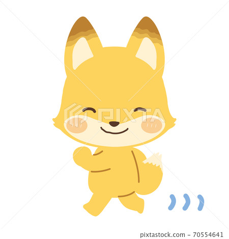 Walking fox 70554641