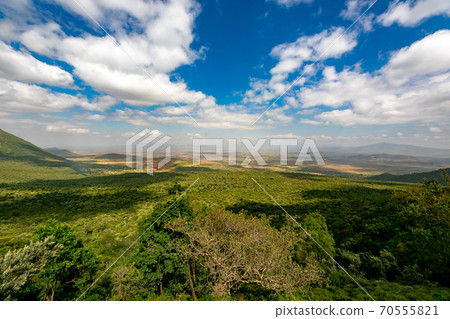 The Great Rift Valley, which runs through the African continent, on my way to the Masai Mara National Reserve in Kenya The Great Rift Valley, which runs through the African continent, on my way to the Masai Mara National Reserve in Kenya 70555821