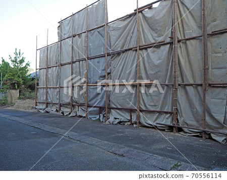 Curing sheet for demolition work Soundproofing Safety measures Curing sheet for demolition work Soundproofing Safety measures 70556114