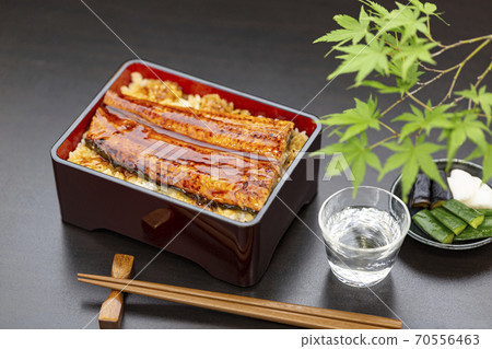 Unaju, sake and blue maple Unaju, sake and blue maple 70556463