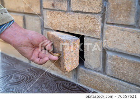 hand ash-pit hatch. aboveground large brick tandir hand ash-pit hatch. aboveground large brick tandir 70557621