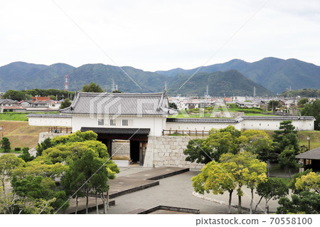 赤本城遺址本丸門市(日本兵庫縣赤穗市百座著名城堡) 赤本城遺址本丸門市(日本兵庫縣赤穗市百座著名城堡) 70558100