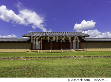 Heijokyo Ruins Historical Park Building Division Toin Garden South Gate Nara City, Nara Prefecture 70559429