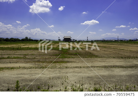 奈良縣奈良市平城京城遺址歷史公園朱雀門 奈良縣奈良市平城京城遺址歷史公園朱雀門 70559475