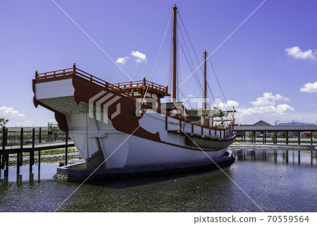Heijokyo Ruins Historical Park Suzakumon Hiroba Restoration Mission to Tang, Nara City, Nara Prefecture Heijokyo Ruins Historical Park Suzakumon Hiroba Restoration Mission to Tang, Nara City, Nara Prefecture 70559564