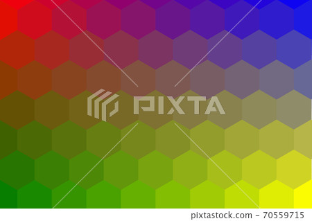 Background images in a multicolored hexagonal style. Background images in a multicolored hexagonal style. 70559715