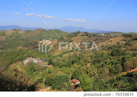Satikhiri village in northern thailand: rural scenery Satikhiri village in northern thailand: rural scenery 70559835