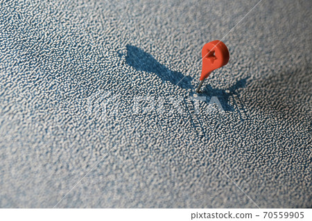 travel painted map with the plane 70559905