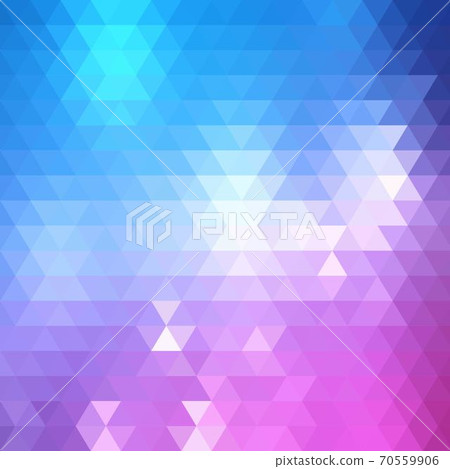 Light Multicolor, Rainbow vector polygon abstract layout. Colorful illustration in abstract style with gradient. The polygonal design can be used for your web site. 70559906