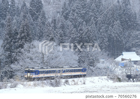 Banetsu西線與雪景 Banetsu西線與雪景 70560276