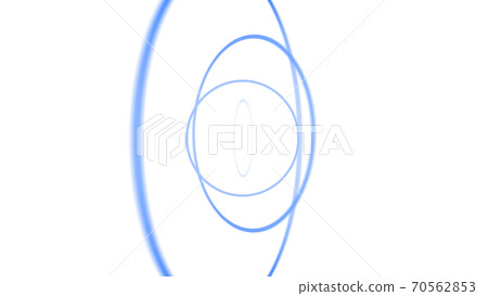 CG circle: Multiple rotating rings - Stock Illustration [70562853] - PIXTA
