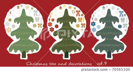 Christmas tree and decoration _09 Christmas tree and decoration _09 70565100
