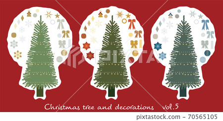Christmas tree and decoration _05 70565105