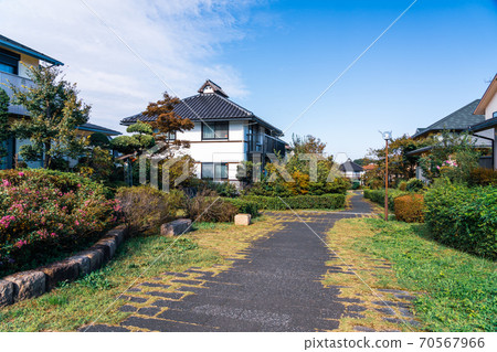 在居住區建造的綠色地帶，東京的環境得天獨厚 70567966