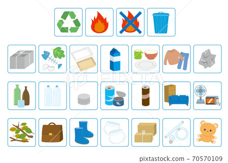 Garbage separation list 70570109