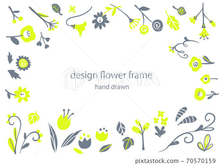 斯堪的納維亞手繪植物架 70570159