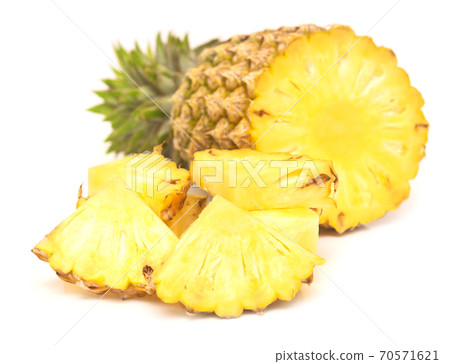 pineapple on white pineapple on white 70571621