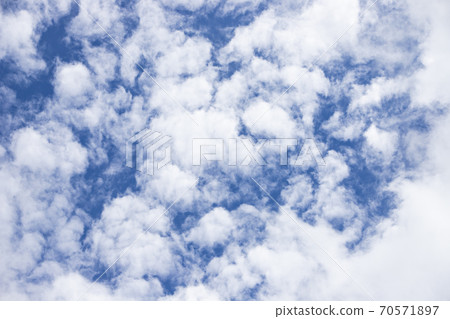 White clouds in the sky White clouds in the sky 70571897