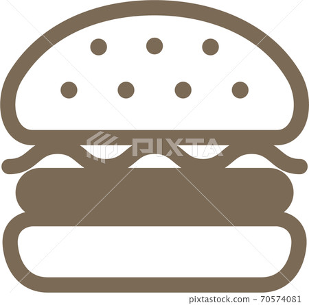 Hamburger icon illustration Hamburger icon illustration 70574081