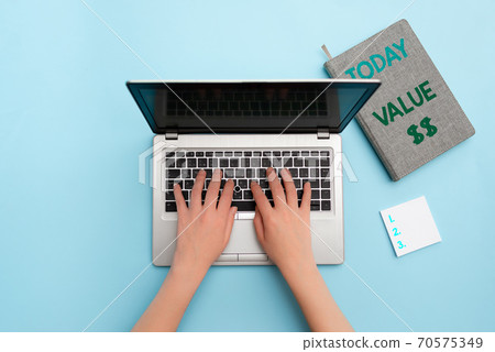 Word writing text Value Dolar. Business concept 70575349
