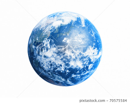 Earth background material white background 70575584