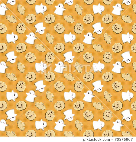 Halloween cookie pattern 70576967