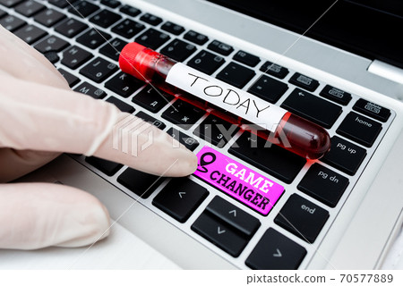 Conceptual hand writing showing Game Changer Conceptual hand writing showing Game Changer 70577889