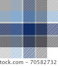 Plaid or tartan vector is background or texture in many color of graphic design 70582732