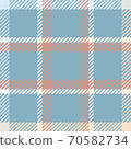 Plaid or tartan vector is background or texture in many color of graphic design 70582734