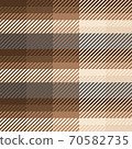 Plaid or tartan vector is background or texture in many color of graphic design 70582735