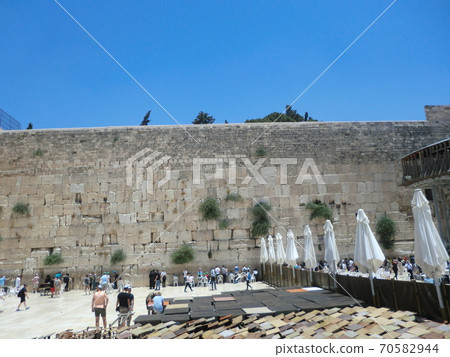 Wailing Wall on a sunny day Wailing Wall on a sunny day 70582944