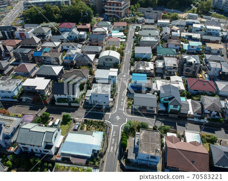 drone residential area