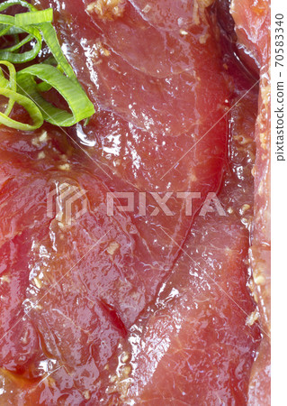 Tuna pickled bowl, pickled tuna bowl, green onion Tuna pickled bowl, pickled tuna bowl, green onion 70583340