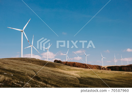 wind turbine farm 70587960
