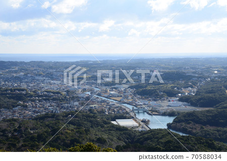 View from Yokoyama Observatory (Shima City, Mie Prefecture) View from Yokoyama Observatory (Shima City, Mie Prefecture) 70588034
