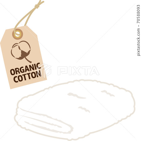 有機棉標籤和毛巾 有機棉標籤和毛巾 70588093