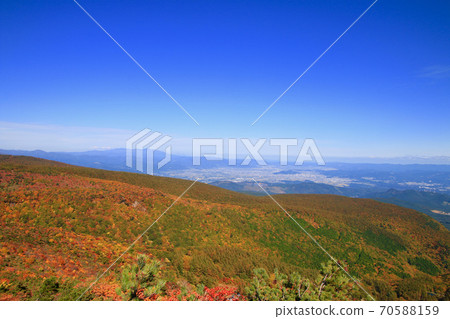 Autumn of Mt. Adatara (Nihonmatsu City, Fukushima Prefecture) 70588159