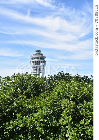 Enoshima Observatory Lighthouse and Autumn Sky Enoshima Observatory Lighthouse and Autumn Sky 70588518