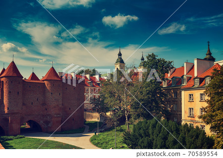 Barbacan in Warsaw 70589554