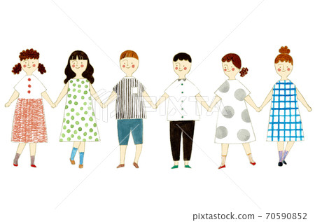 大家朋友手拉手 70590852